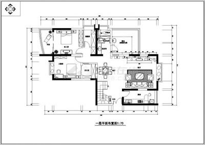 小户型住宅室内装修CAD设计施工图纸要点解析